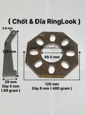 Chốt Ringlook & Đĩa Ringlook